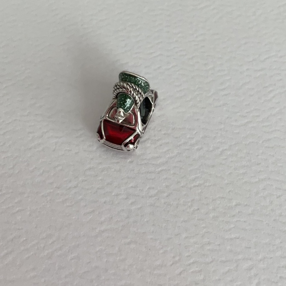 Silver and Green Snake Ring with Red Gemstone